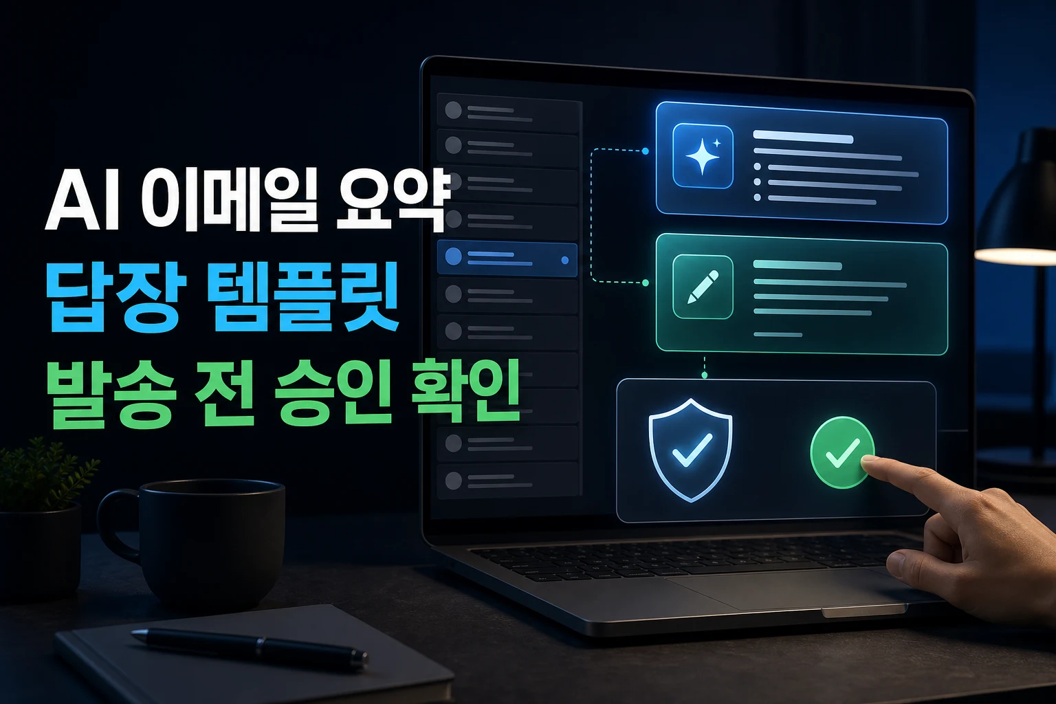 AI 이메일 요약·템플릿 활용 기준: 권한과 최종 검토 루틴